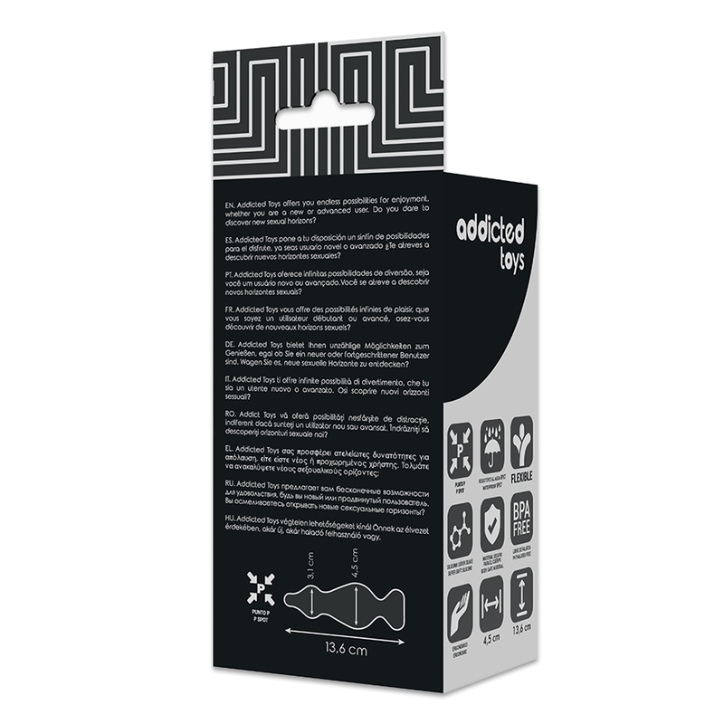 Sicherer Anal Plug mit breiter Basis aus medizinischem Silikon für Einsteiger