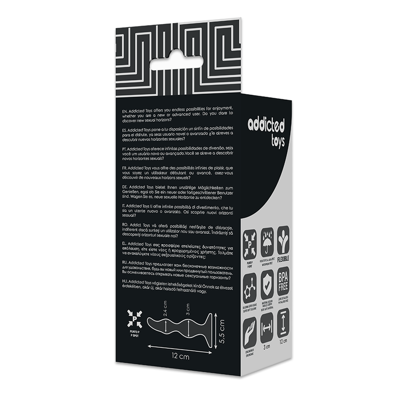 Anal Plug 12 cm – Weicher Silikon-Analtrainer für Einsteiger